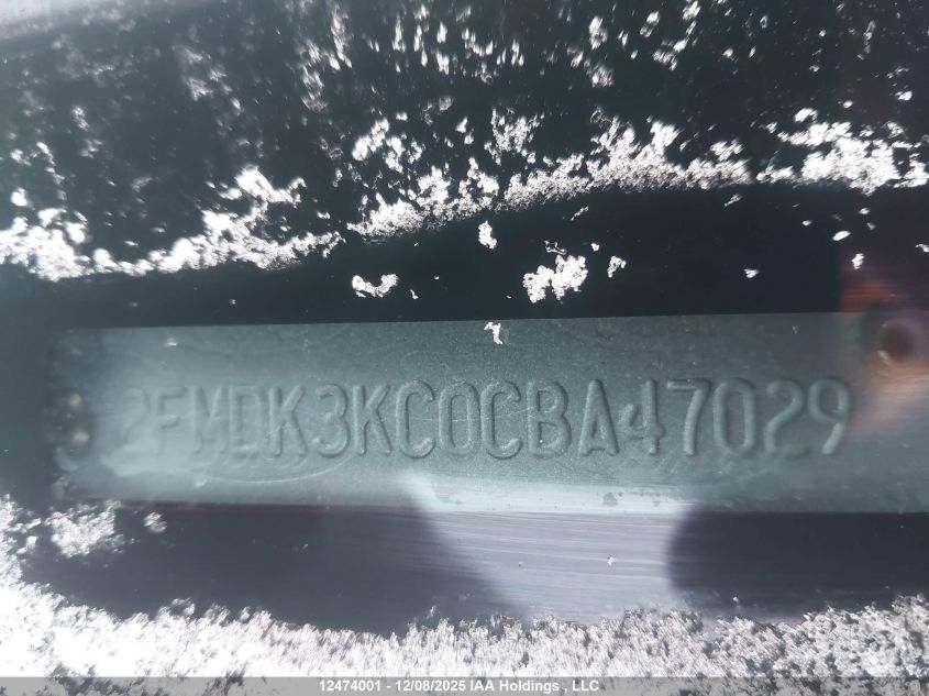 2012 Ford Edge Limited VIN: 2FMDK3KC0CBA47029 Lot: 12474001