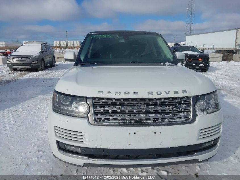2013 Land Rover Range Rover Supercharged VIN: SALGS2EF9DA103380 Lot: 12474012