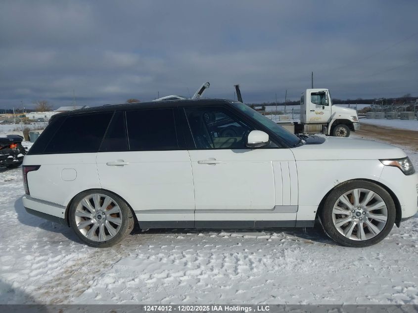 2013 Land Rover Range Rover Supercharged VIN: SALGS2EF9DA103380 Lot: 12474012