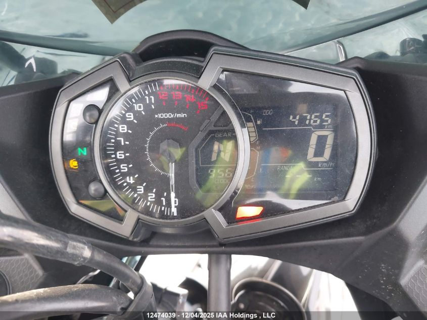 2020 Kawasaki Ex400 VIN: JKAEXKG10LDA77828 Lot: 12474039