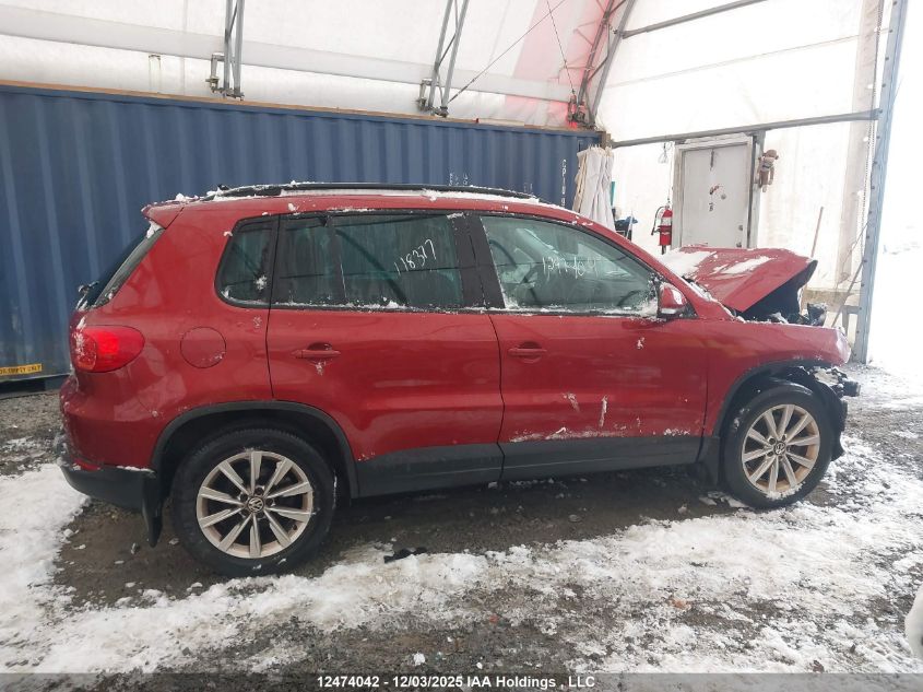 2015 Volkswagen Tiguan Comfortline/Highline/Special Edition/Trendline VIN: WVGJV7AX4FW076395 Lot: 12474042