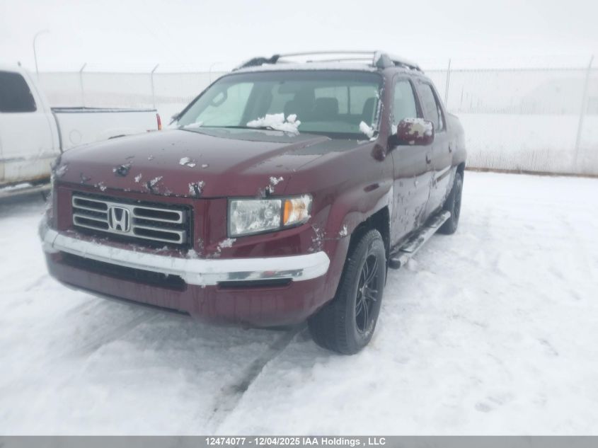 2007 Honda Ridgeline Rtl VIN: 2HJYK16567H004710 Lot: 12474077