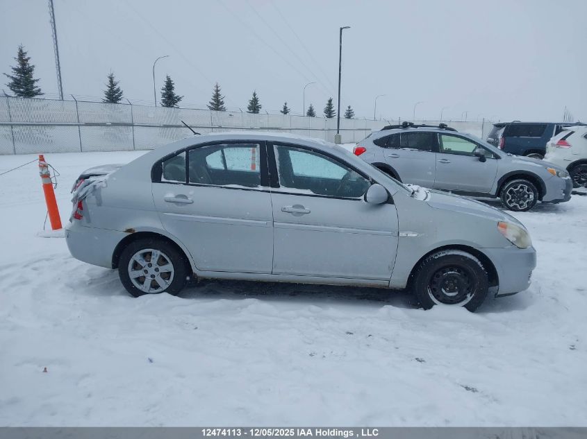 2007 Hyundai Accent Gls VIN: KMHCN45C17U150027 Lot: 12474113