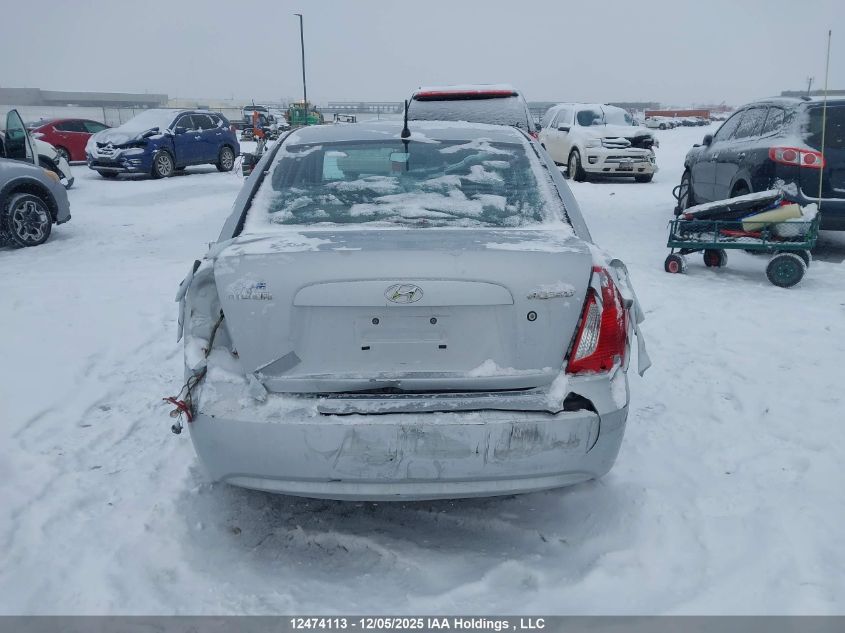 2007 Hyundai Accent Gls VIN: KMHCN45C17U150027 Lot: 12474113