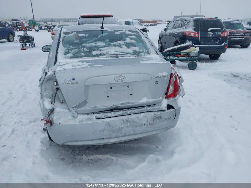 2007 Hyundai Accent Gls VIN: KMHCN45C17U150027 Lot: 12474113