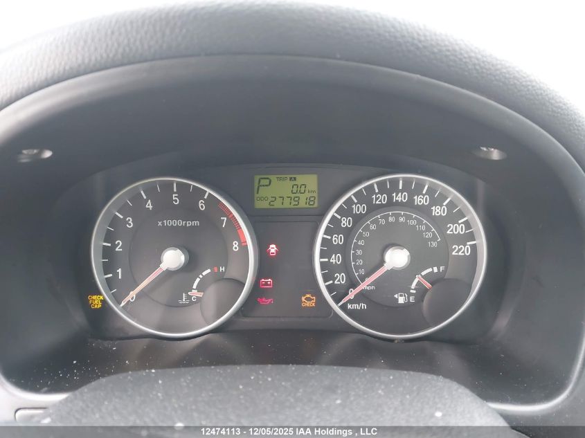 2007 Hyundai Accent Gls VIN: KMHCN45C17U150027 Lot: 12474113