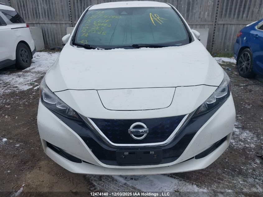 2018 Nissan Leaf S/Sv/Sl VIN: 1N4AZ1CP1JC301942 Lot: 12474140