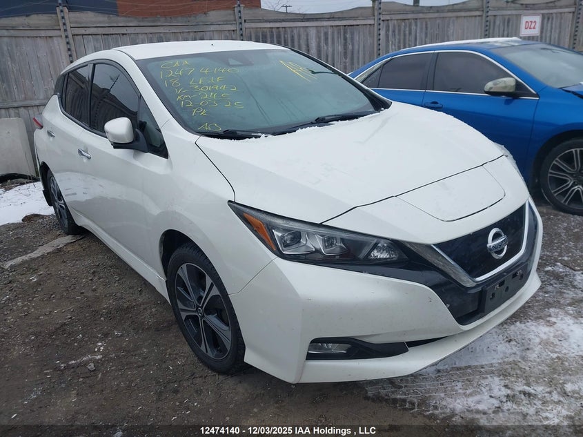 1N4AZ1CP1JC301942 2018 Nissan Leaf S/Sv/Sl auction photo 1