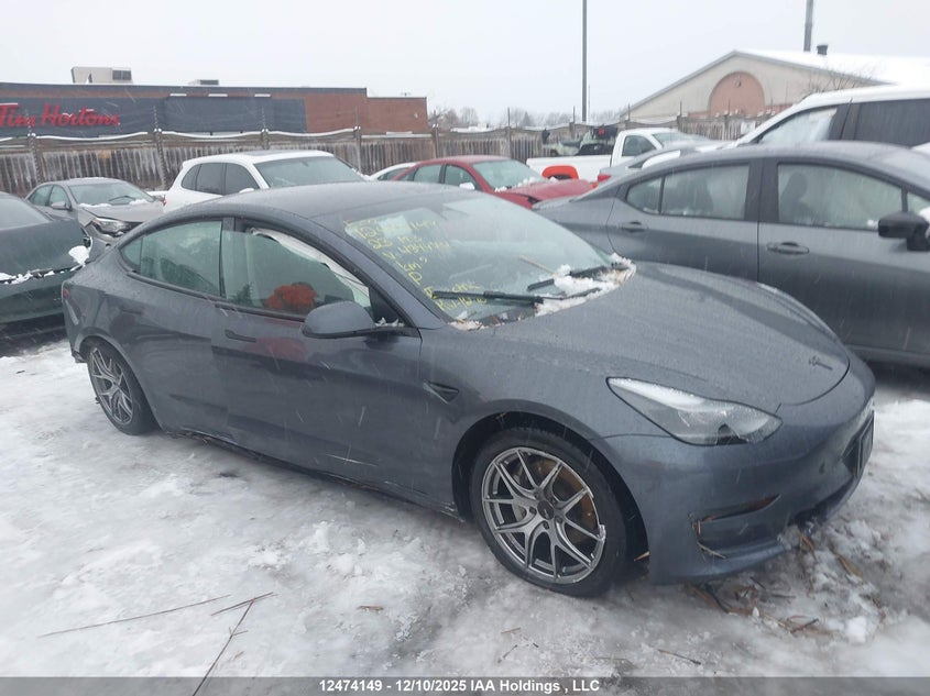 5YJ3E1EA8PF434474 2023 Tesla Model 3 Rwd auction photo 1