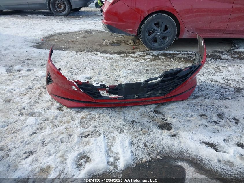 2022 Hyundai Elantra Preferred Ivt VIN: KMHLM4AG0NU366671 Lot: 12474156