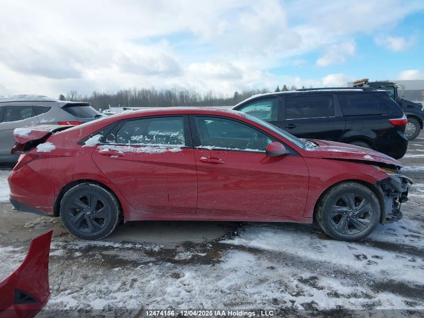 2022 Hyundai Elantra Preferred Ivt VIN: KMHLM4AG0NU366671 Lot: 12474156
