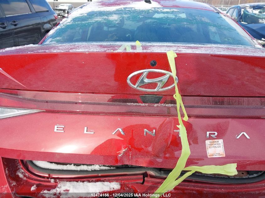 2022 Hyundai Elantra Preferred Ivt VIN: KMHLM4AG0NU366671 Lot: 12474156