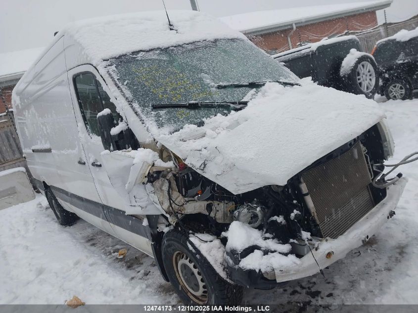 2017 Mercedes-Benz Sprinter 2500 High Roof V6 VIN: WD3BE8CD8HP553080 Lot: 12474173