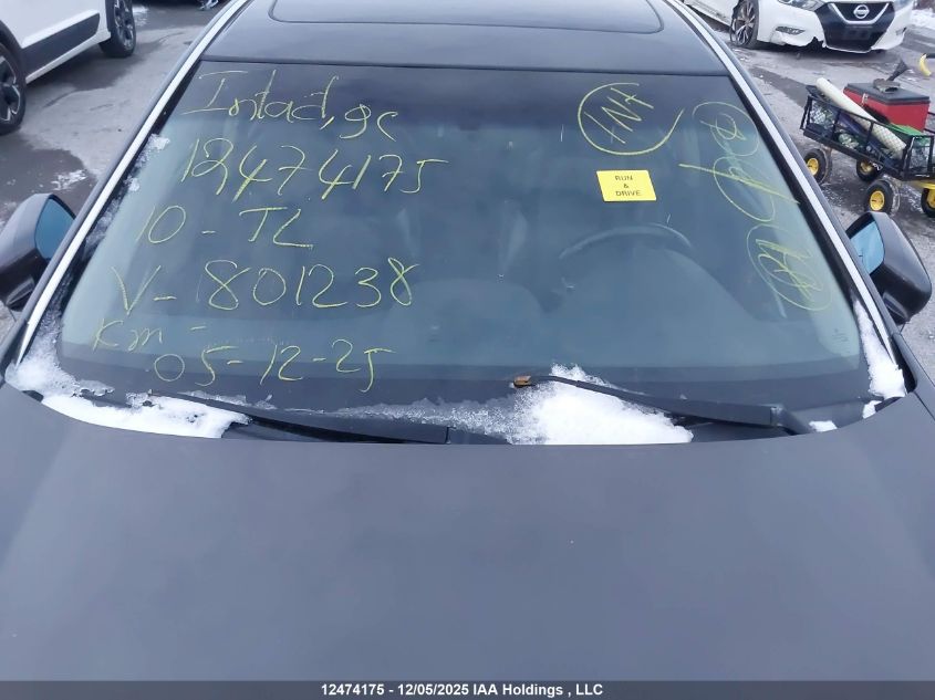 2010 Acura Tl VIN: 19UUA9F50AA801238 Lot: 12474175