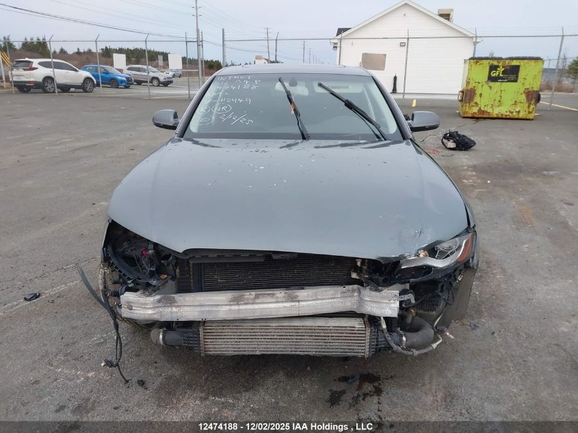 2012 Audi A4 Premium VIN: WAUFFCFL0CA112949 Lot: 12474188