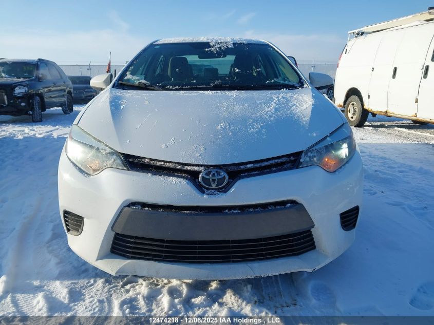 2016 Toyota Corolla Le VIN: 2T1BURHE1GC588668 Lot: 12474218