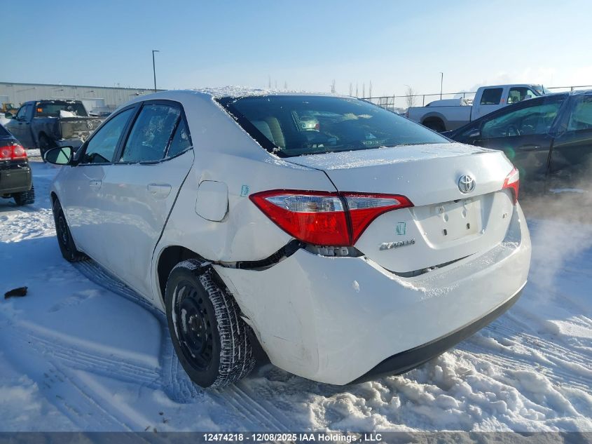 2016 Toyota Corolla Le VIN: 2T1BURHE1GC588668 Lot: 12474218