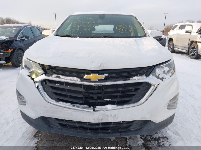 2019 Chevrolet Equinox VIN: 2GNAXKEV1K6109455 Lot: 12474220