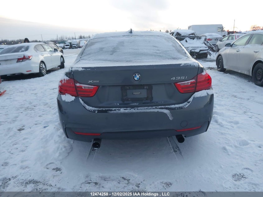 WBA4B3C51GG344634 | 2016 BMW 435I Gran Coupe xDrive