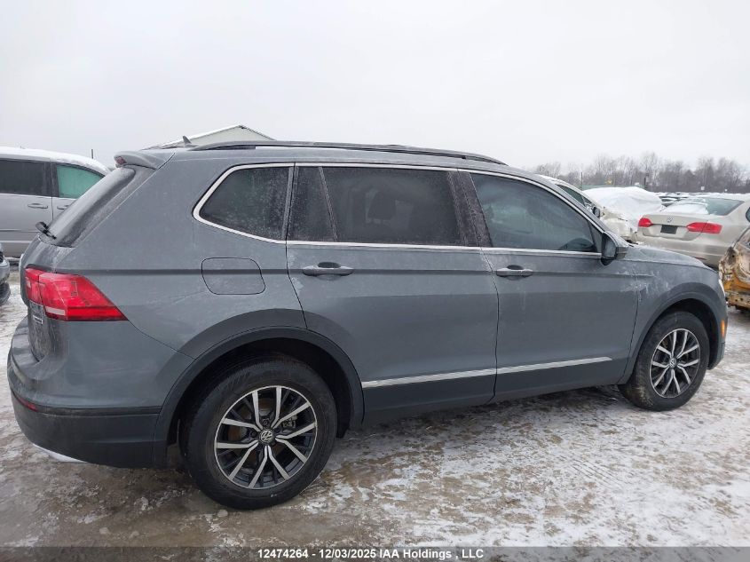2019 Volkswagen Tiguan Comfortline VIN: 3VV2B7AX4KM186098 Lot: 12474264