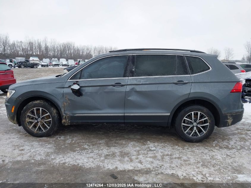 2019 Volkswagen Tiguan Comfortline VIN: 3VV2B7AX4KM186098 Lot: 12474264