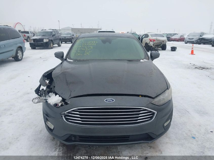 2020 Ford Fusion Se VIN: 3FA6P0HD8LR225404 Lot: 12474270