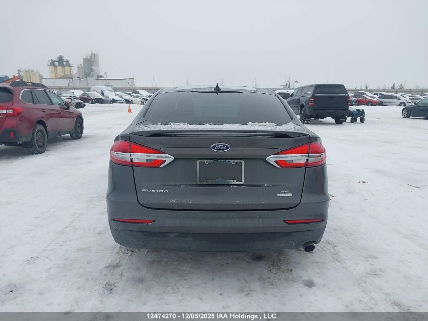 2020 Ford Fusion Se VIN: 3FA6P0HD8LR225404 Lot: 12474270