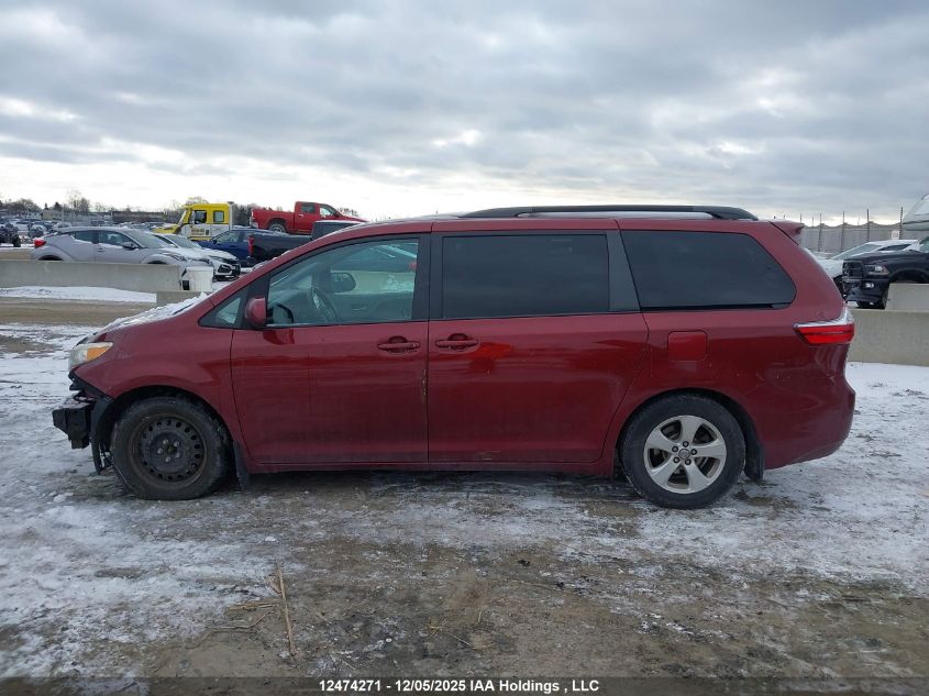 2015 Toyota Sienna VIN: 5TDKK3DCXFS553558 Lot: 12474271
