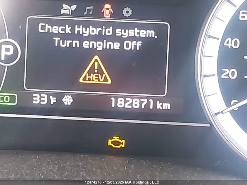 2018 Kia Niro Ex/Graphite VIN: KNDCC3LC4J5200220 Lot: 12474276