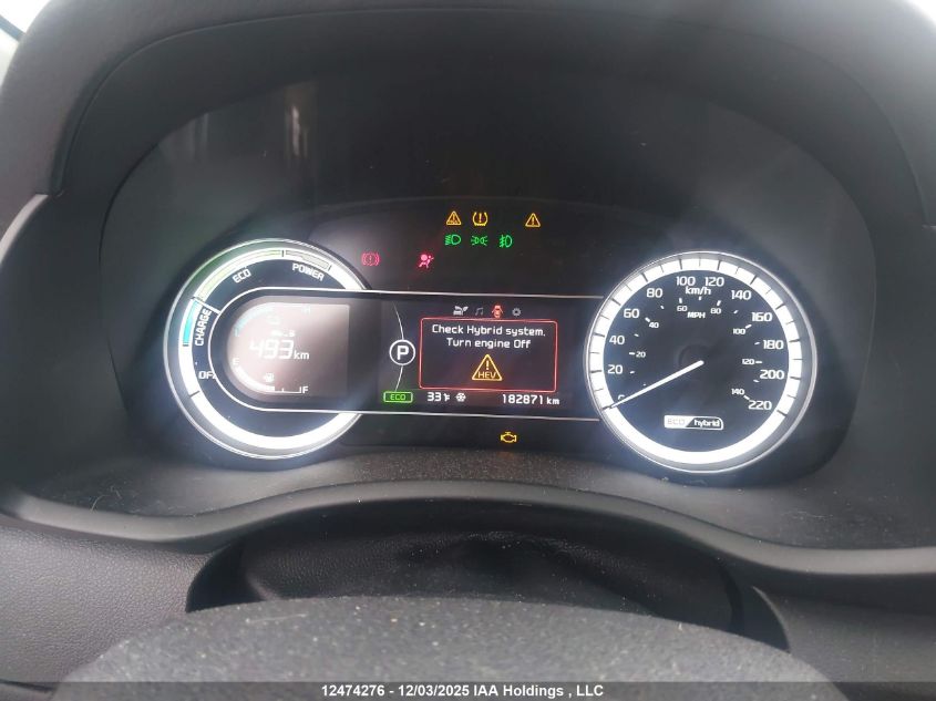 2018 Kia Niro Ex/Graphite VIN: KNDCC3LC4J5200220 Lot: 12474276