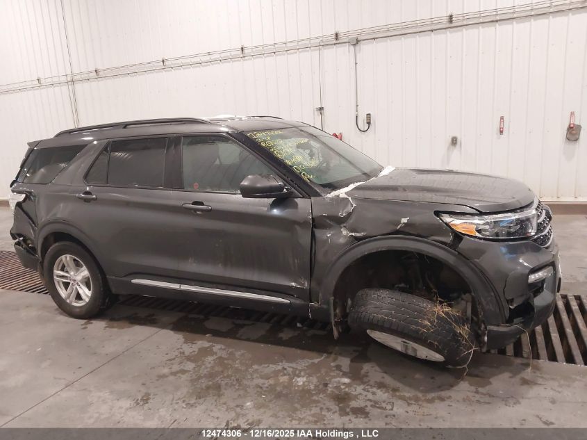 2020 Ford Explorer Xlt VIN: 1FMSK8DH8LGB69532 Lot: 12474306