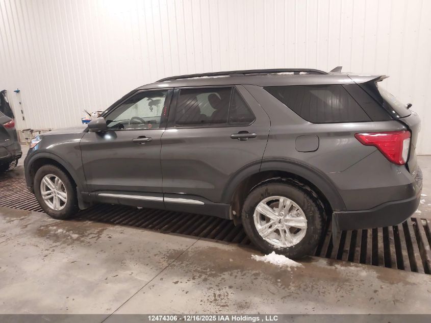 2020 Ford Explorer Xlt VIN: 1FMSK8DH8LGB69532 Lot: 12474306