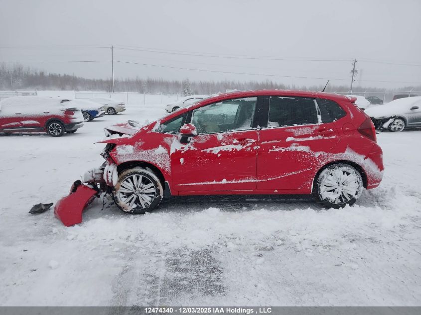 2020 Honda Fit Ex-L Navi VIN: 3HGGK5H87LM101023 Lot: 12474340