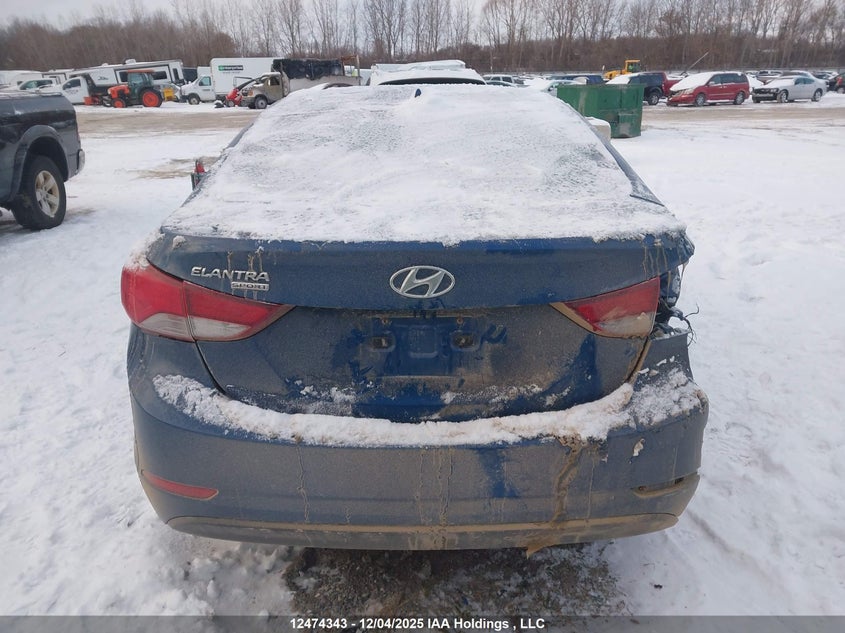 KMHDH4AE3FU266508 2015 HYUNDAI ELANTRA photo no. 17