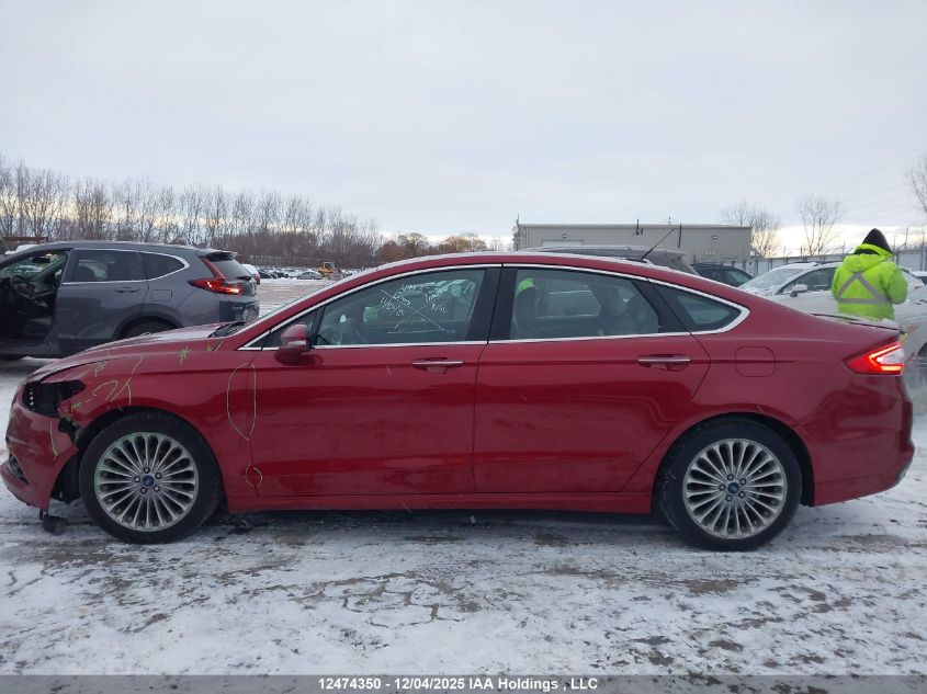 2015 Ford Fusion VIN: 3FA6P0D93FR240494 Lot: 12474350
