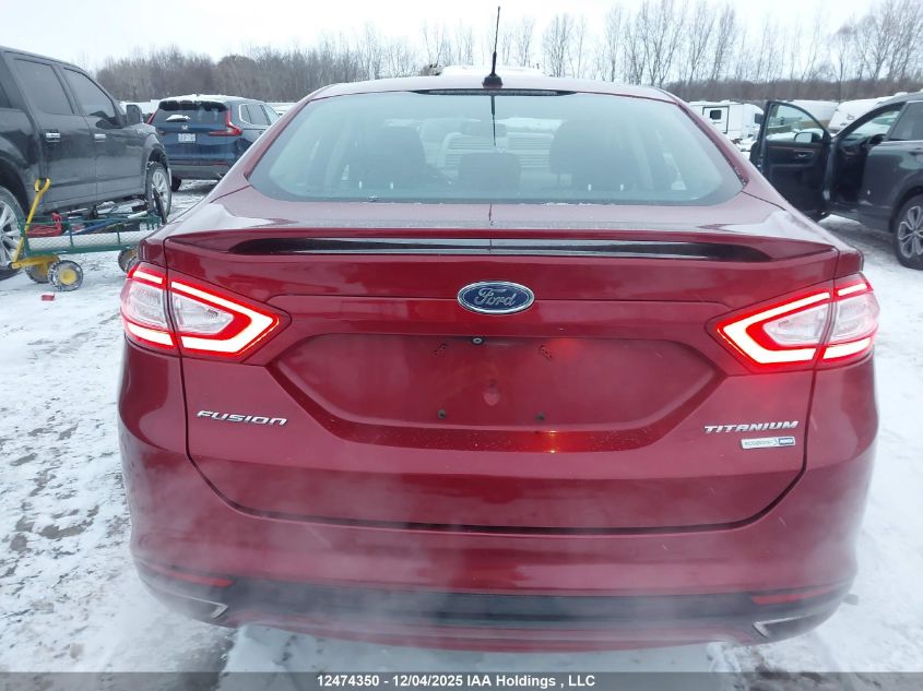 2015 Ford Fusion VIN: 3FA6P0D93FR240494 Lot: 12474350