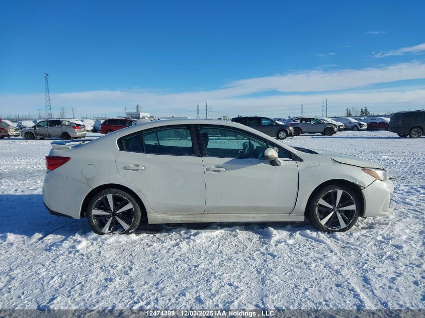 2019 Subaru Impreza Sport-Tech VIN: 4S3GKAU61K3613078 Lot: 12474399