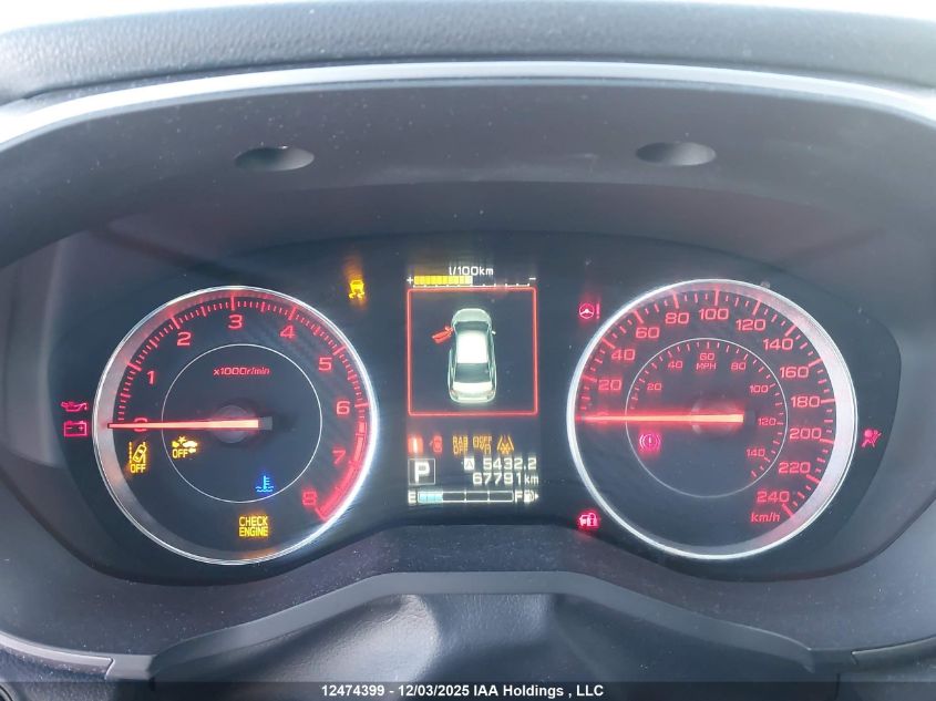 2019 Subaru Impreza Sport-Tech VIN: 4S3GKAU61K3613078 Lot: 12474399