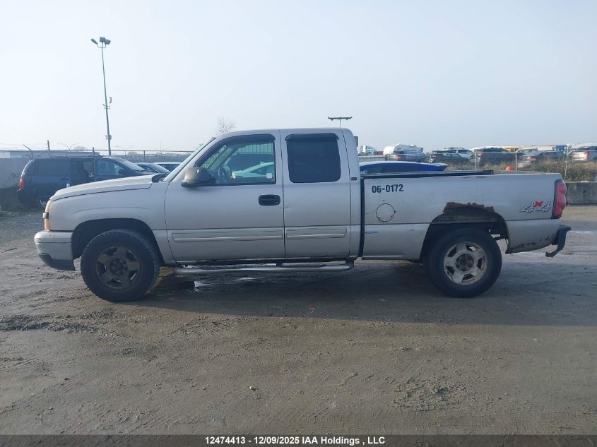 2006 Chevrolet Silverado 1500 Ls VIN: 2GCEK19VX61154913 Lot: 12474413