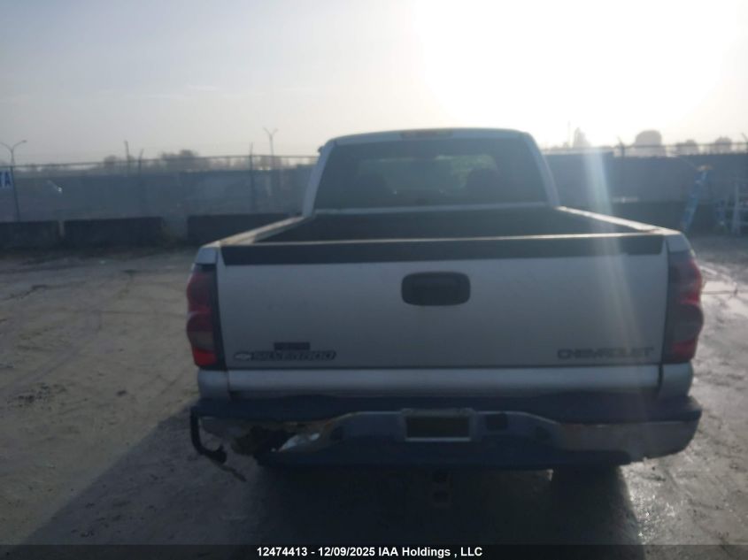 2006 Chevrolet Silverado 1500 Ls VIN: 2GCEK19VX61154913 Lot: 12474413