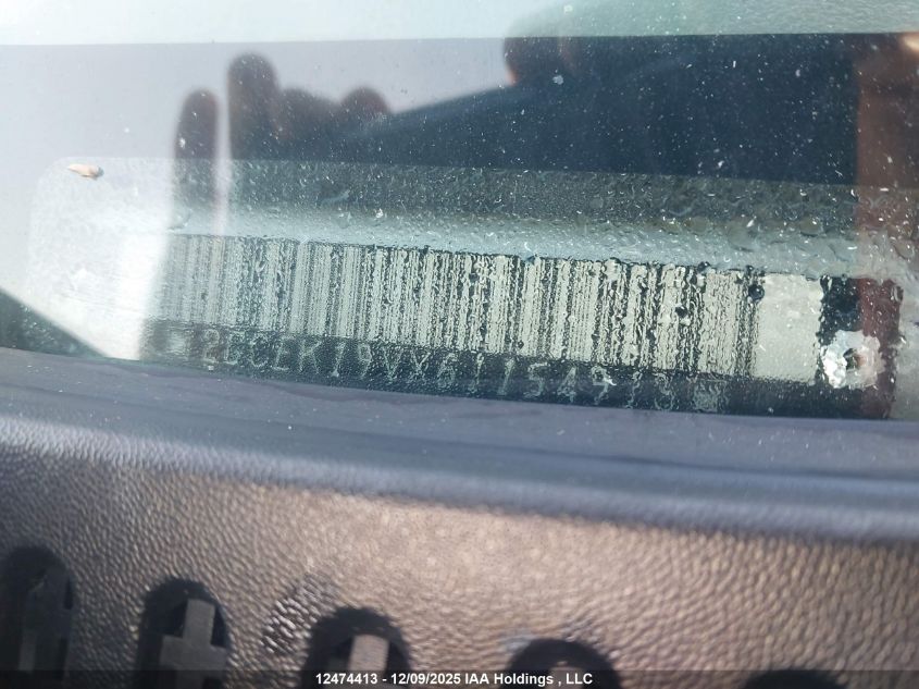 2006 Chevrolet Silverado 1500 Ls VIN: 2GCEK19VX61154913 Lot: 12474413