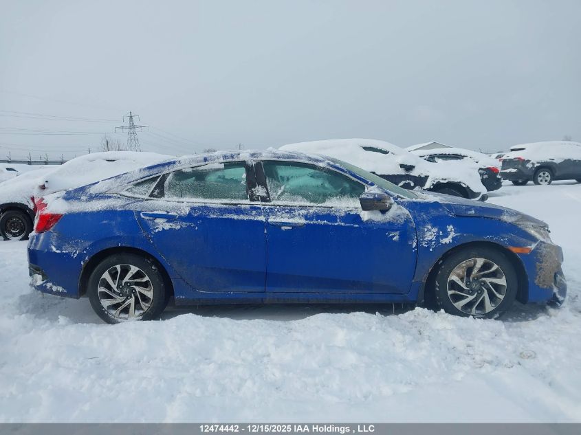 2018 Honda Civic VIN: 2HGFC2F69JH018388 Lot: 12474442