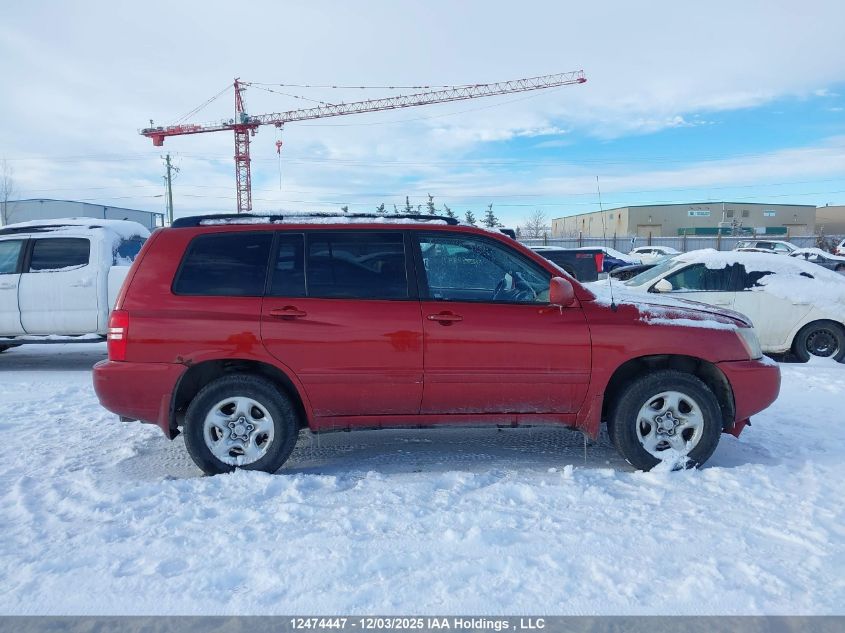 2003 Toyota Highlander Base V6 VIN: JTEHF21A130132625 Lot: 12474447