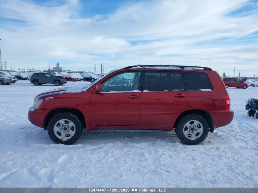 2003 Toyota Highlander Base V6 VIN: JTEHF21A130132625 Lot: 12474447
