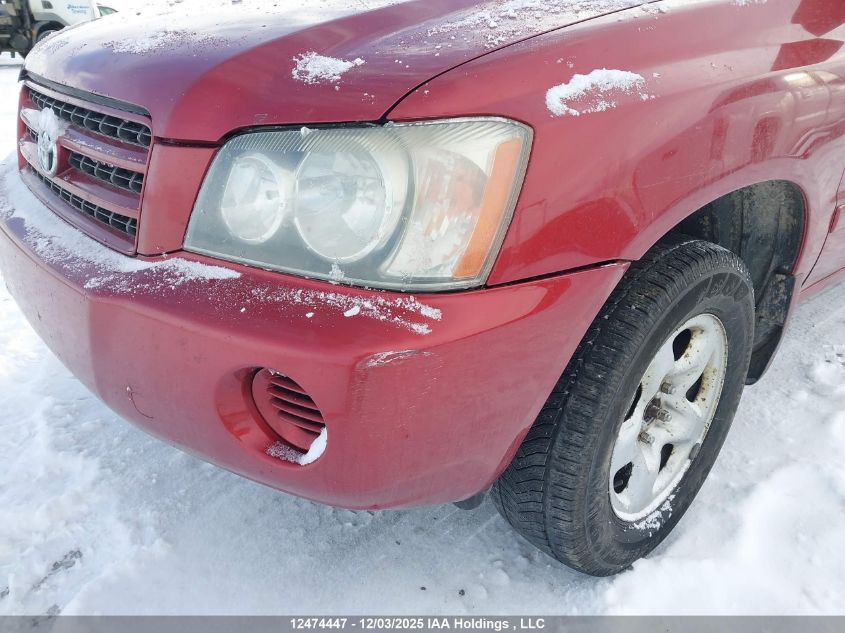 2003 Toyota Highlander Base V6 VIN: JTEHF21A130132625 Lot: 12474447