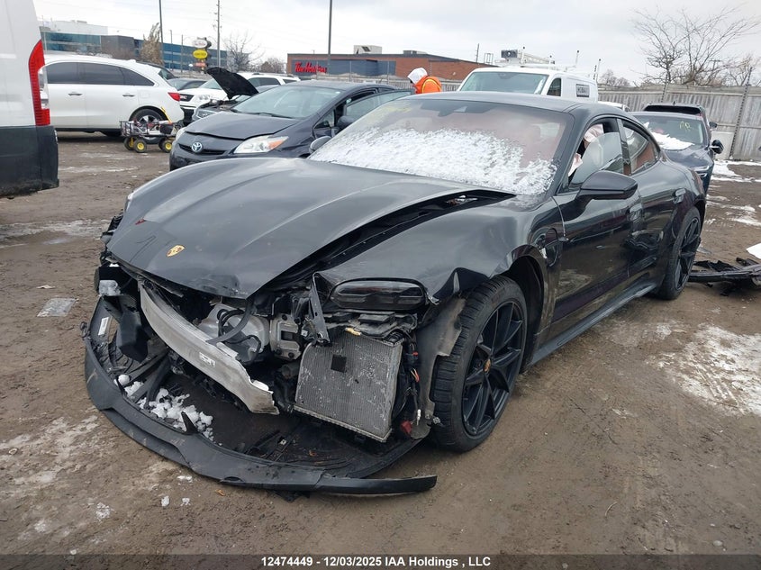 Vin: wp0ab2y11nsa45681, lot: 2860202, porsche taycan 4s 20222