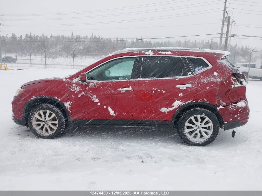 2018 Nissan Rogue Midnight Edition/S/Sl/Sl W/Propilot Assist/Sv VIN: 5N1AT2MV3JC741543 Lot: 12474450