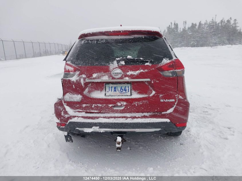 2018 Nissan Rogue Midnight Edition/S/Sl/Sl W/Propilot Assist/Sv VIN: 5N1AT2MV3JC741543 Lot: 12474450