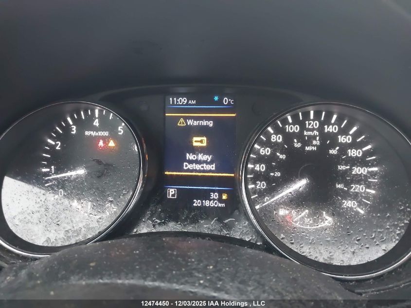 2018 Nissan Rogue Midnight Edition/S/Sl/Sl W/Propilot Assist/Sv VIN: 5N1AT2MV3JC741543 Lot: 12474450