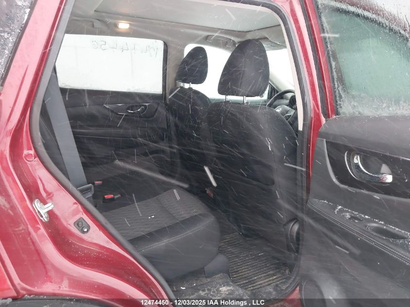 2018 Nissan Rogue Midnight Edition/S/Sl/Sl W/Propilot Assist/Sv VIN: 5N1AT2MV3JC741543 Lot: 12474450